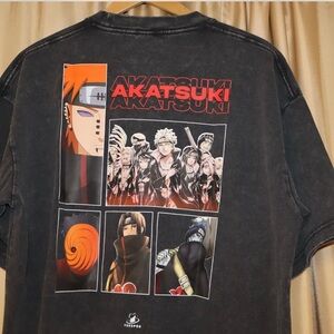 Custom designed cotton acid wash T-shirt